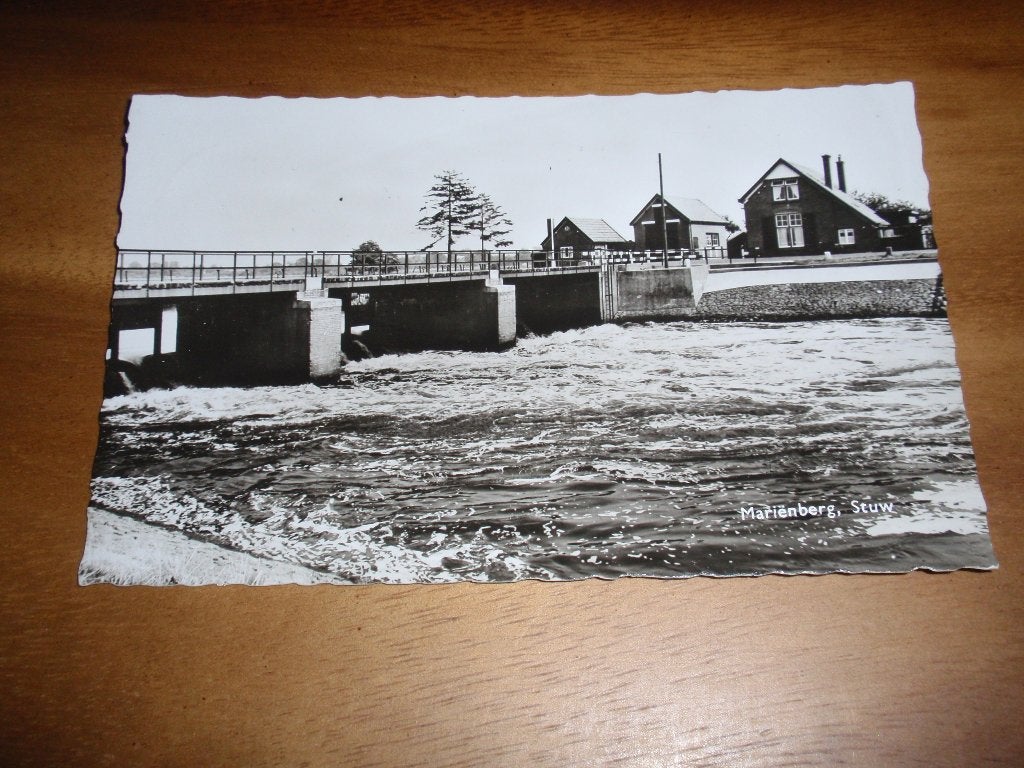 Mariënberg  Stuw, Verzenden, 1960 tot 1980, Gelopen, Overijssel