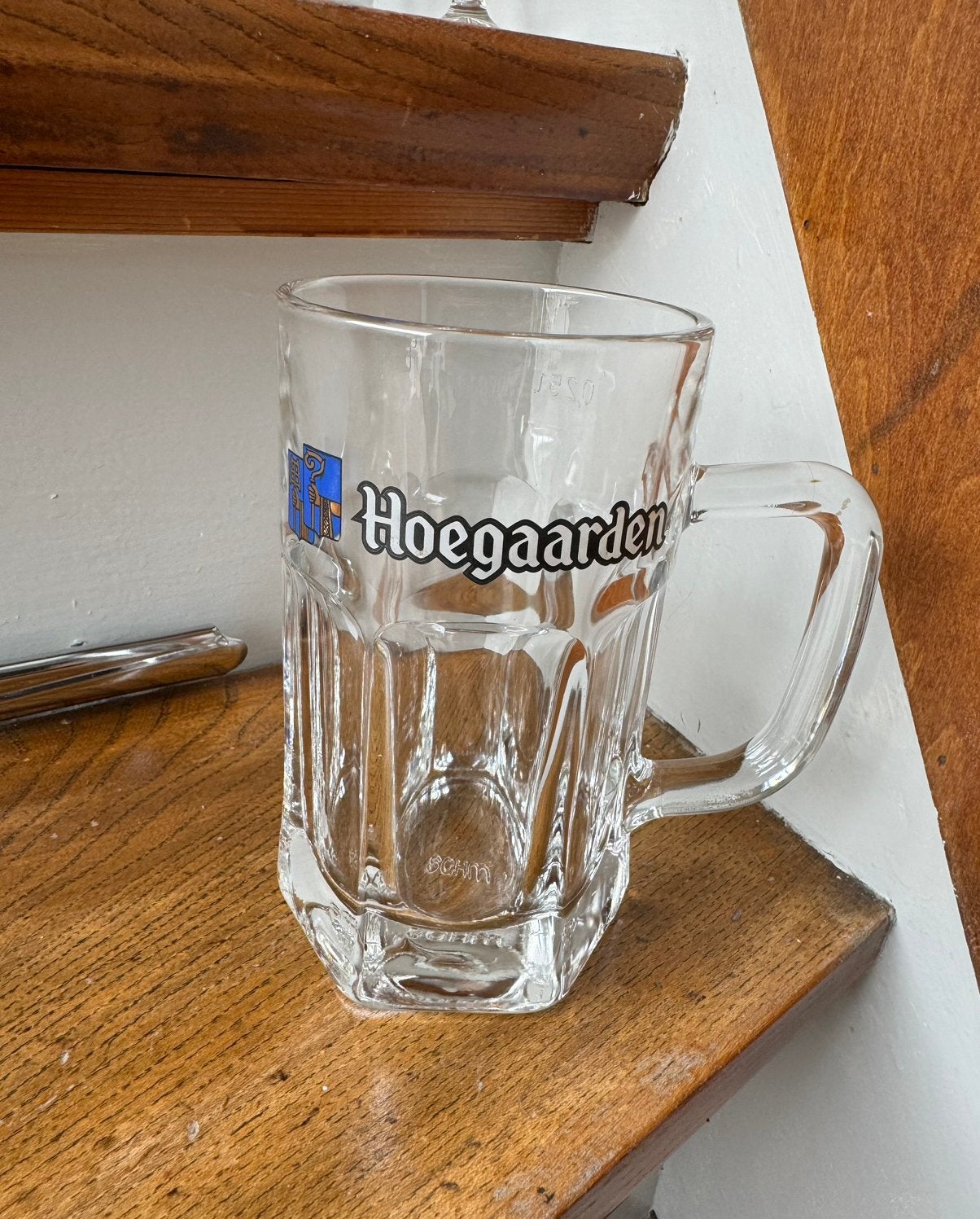 Hoegaarden bierpul 0,25L, Ophalen of Verzenden, Zo goed als nieuw, Pul(len), Overige merken