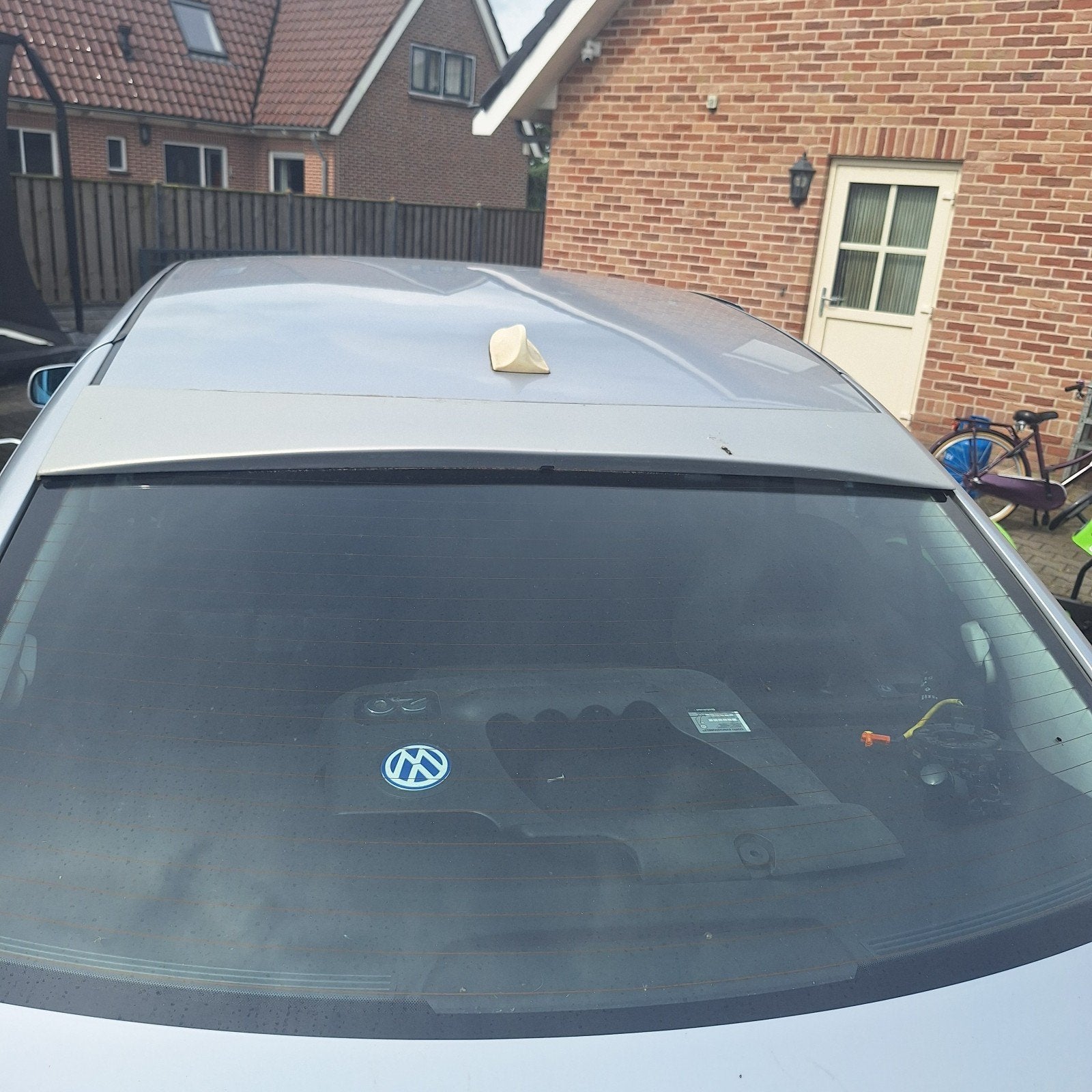 Spoiler voor op de achterruit dakverlenger vw bora sedan, Gebruikt, Achterklep, Volkswagen, Ophalen of Verzenden