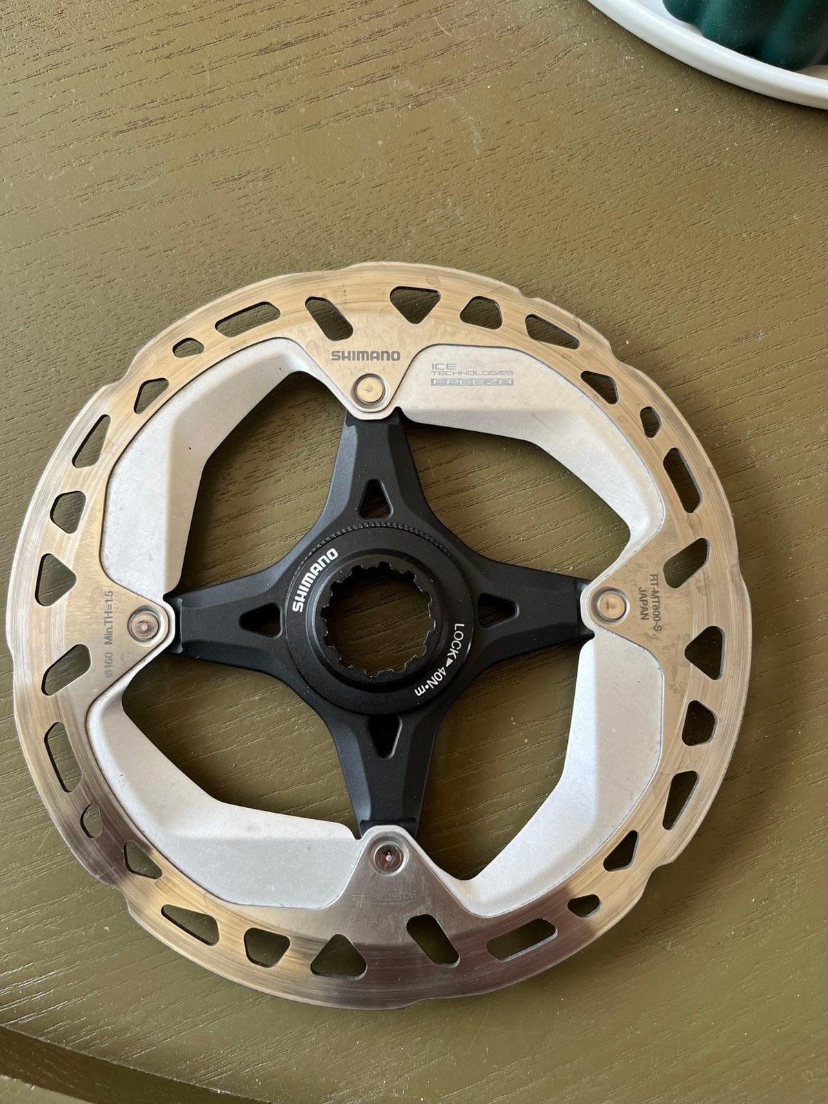 Shimano RT-M800-s 2x 160 1x 140, Verzenden, Gebruikt, Gravelbike, Aluminium