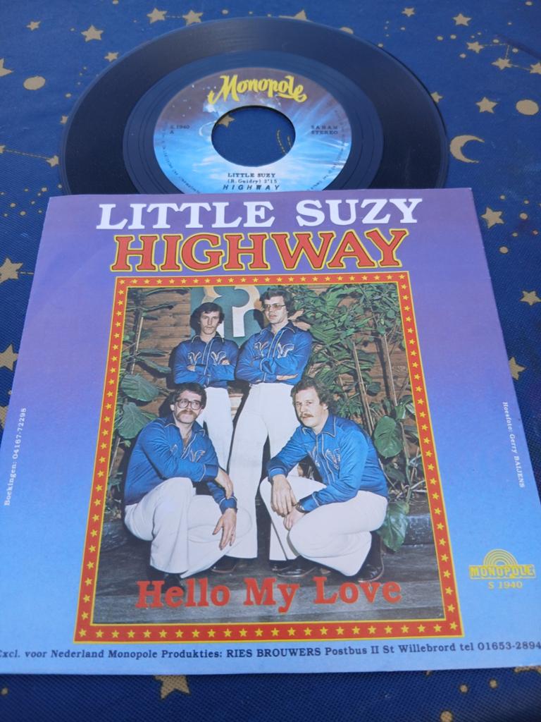 VINYL SINGLE   HIGHWAY, Cd's en Dvd's, Vinyl | Nederlandstalig, Ophalen of Verzenden, Zo goed als nieuw, Overige formaten, Levenslied of Smartlap