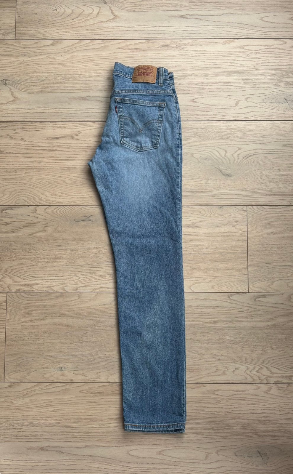 Levi’s 510 lichtblauw maat M, Ophalen of Verzenden, Zo goed als nieuw, Blauw, W28 - W29 (confectie 36)