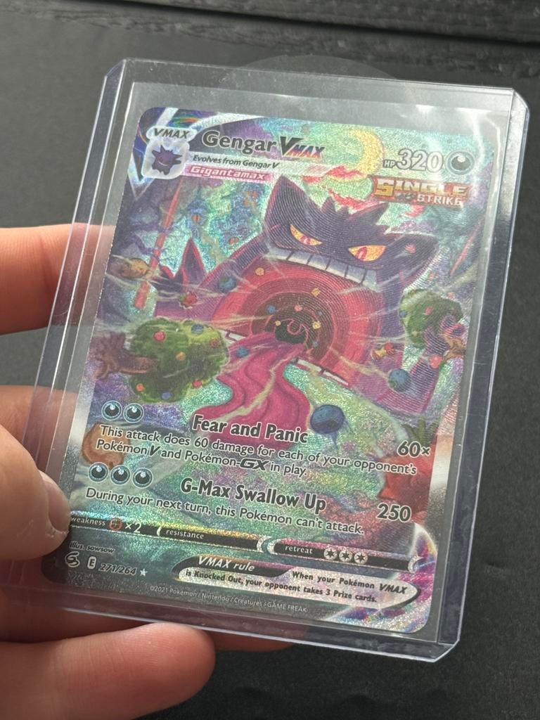 💖 Gengar VMAX 271 💖, Hobby en Vrije tijd, Verzamelkaartspellen | Pokémon, Ophalen of Verzenden, Zo goed als nieuw