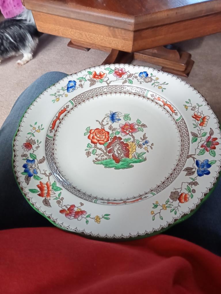 Servies, Huis en Inrichting, Keuken | Servies, Ophalen, Gebruikt, Bord(en), Overige stijlen