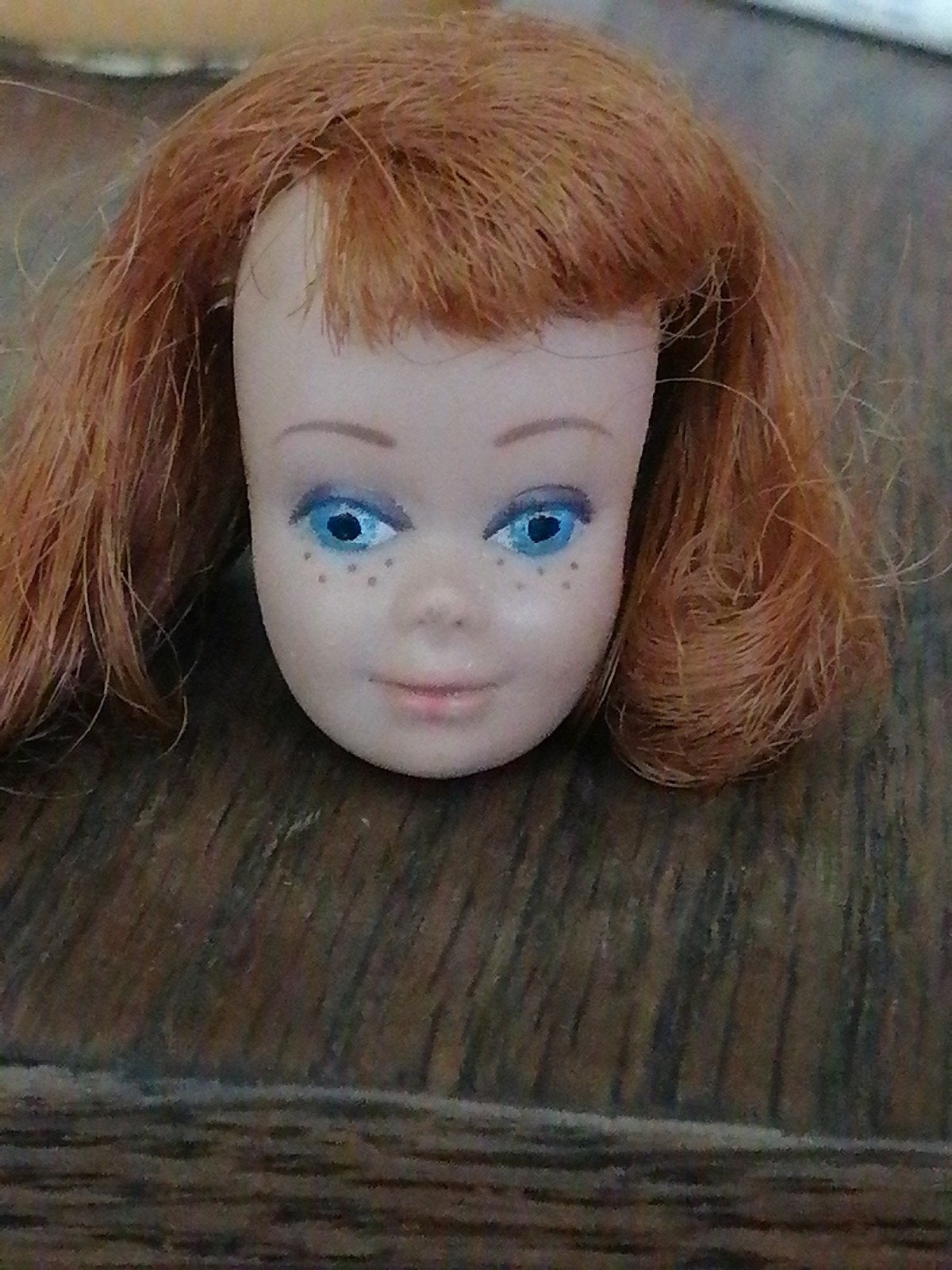 Vintage barbie poppen hoofdje midge, Ophalen of Verzenden, Gebruikt, Fashion Doll
