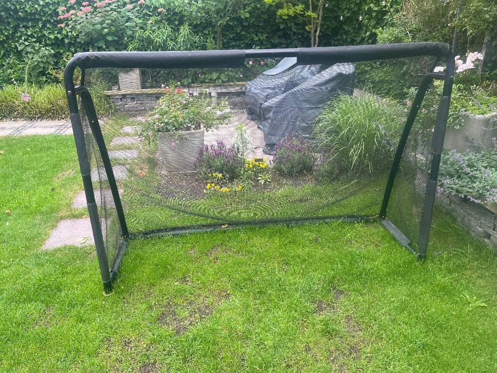 Verankerd voetbaldoel te koop, Ophalen, Gebruikt, Overige typen