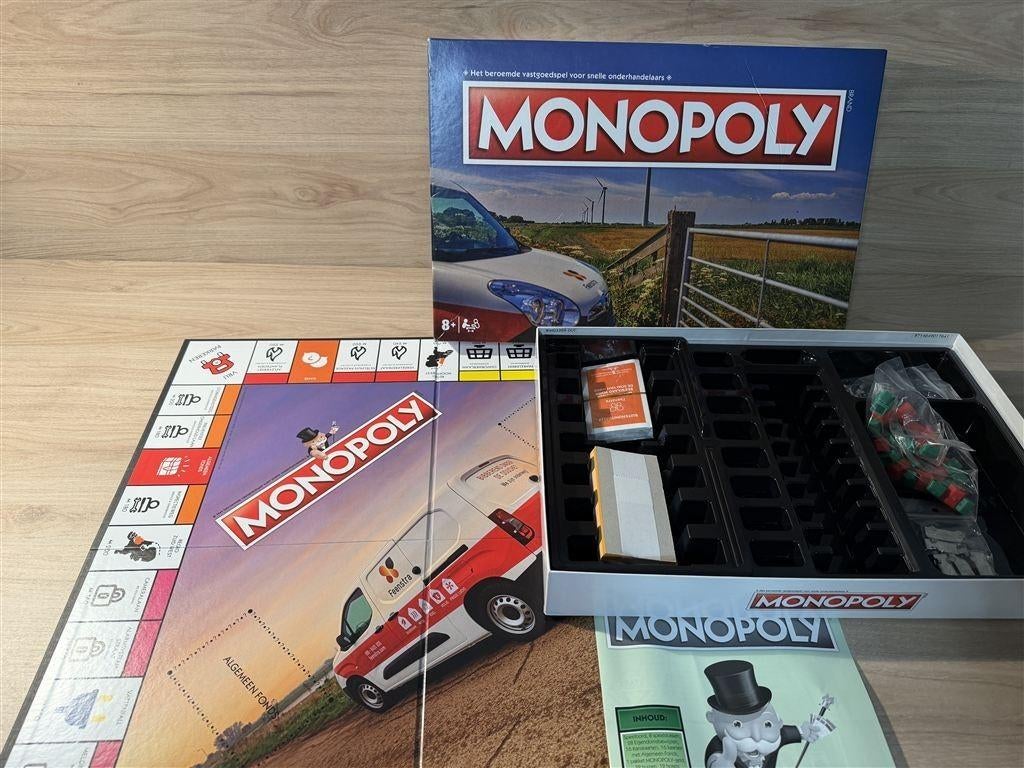 Monopoly Feenstra - s6718, Hobby en Vrije tijd, Gezelschapsspellen | Bordspellen, Verzenden, Zo goed als nieuw
