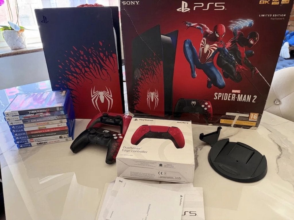 PlayStation 5 Limited Edition Marvel's Spider-Man 2 Bundle, Spelcomputers en Games, Spelcomputers | Sony PlayStation 5, Ophalen of Verzenden