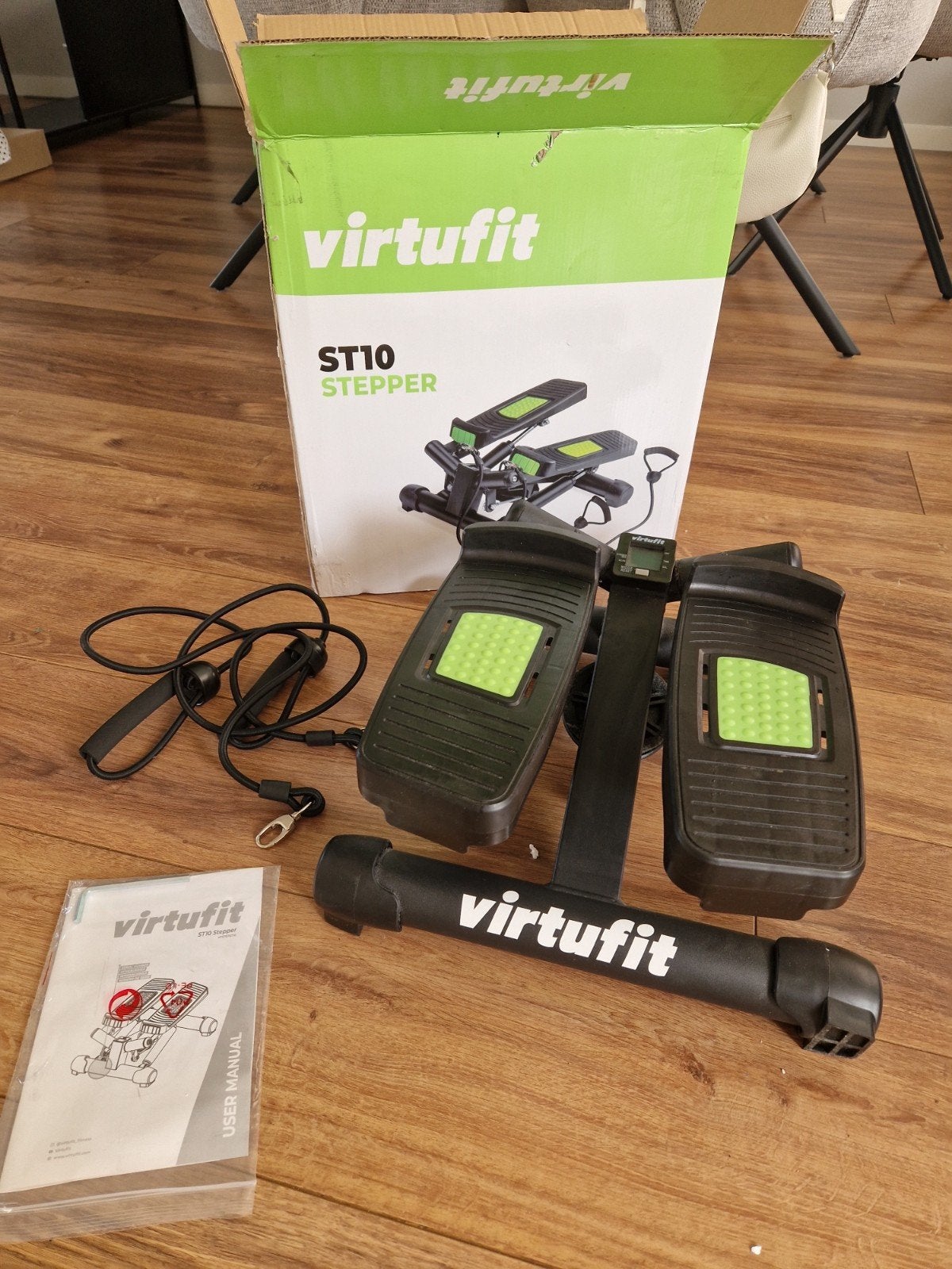 VirtuFit ST10 Stepper met handleiding en originele doos, Sport en Fitness, Ophalen of Verzenden, Gebruikt, Benen, Overige typen