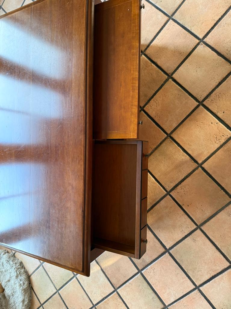 Kersenhouten salontafel, Ophalen, Gebruikt, 75 cm of meer, Minder dan 150 cm