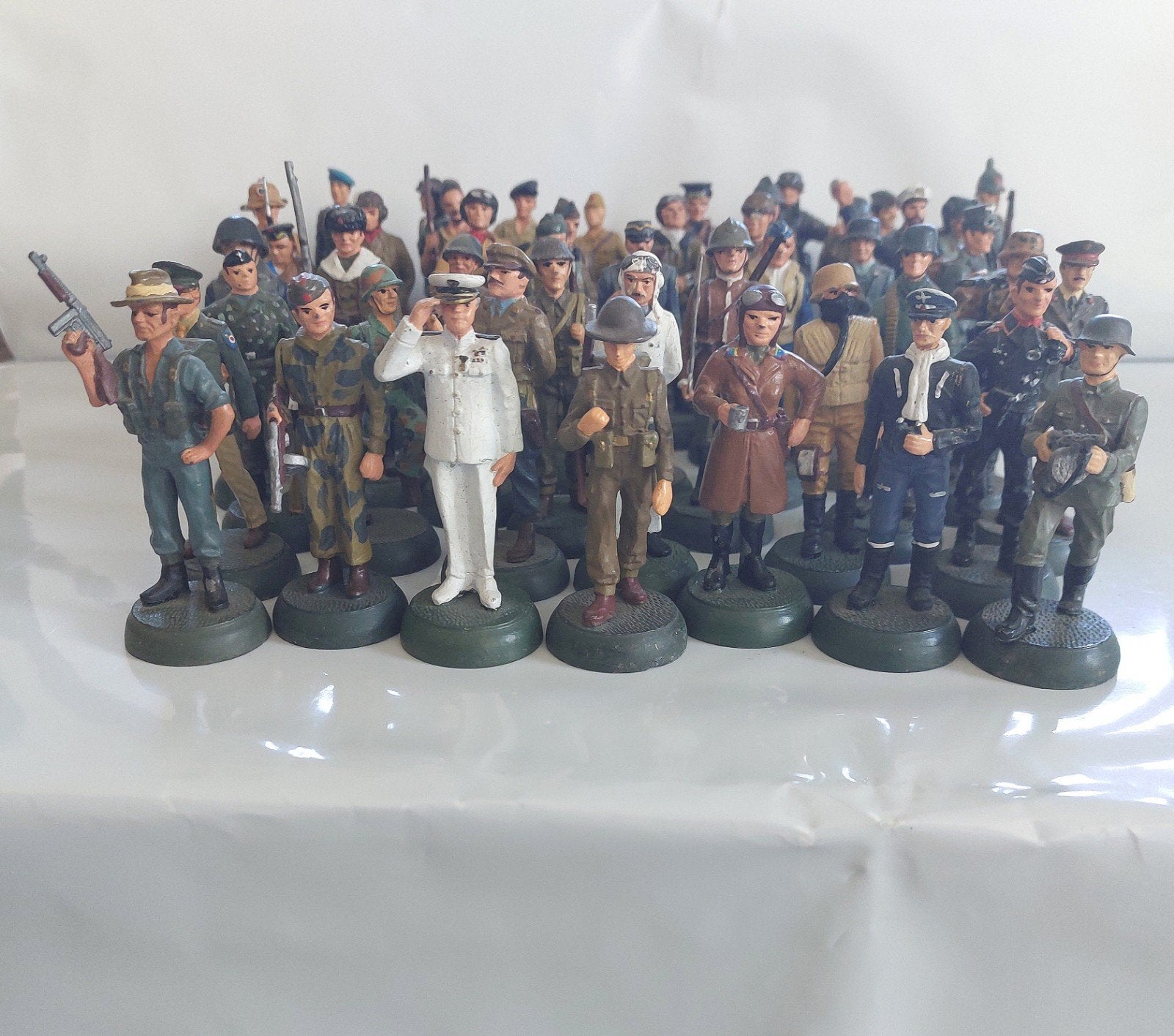 49 Almirall Palou tinnen soldaten WOI & WOII, Verzamelen, Ophalen of Verzenden, Landmacht, Overige gebieden, Miniatuur of Beeldje