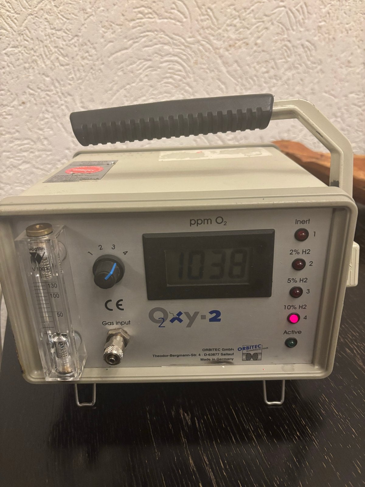 ORBITEC OXY-2 Zuurstofanalysator met kalibratiecertificaat, Ophalen of Verzenden