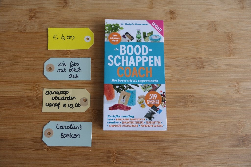 Boodschappen coach / update Ir. Ralph Moorman, Boeken, Ophalen of Verzenden, Gelezen, Gezondheid en Conditie, Ir. Ralph Moorman