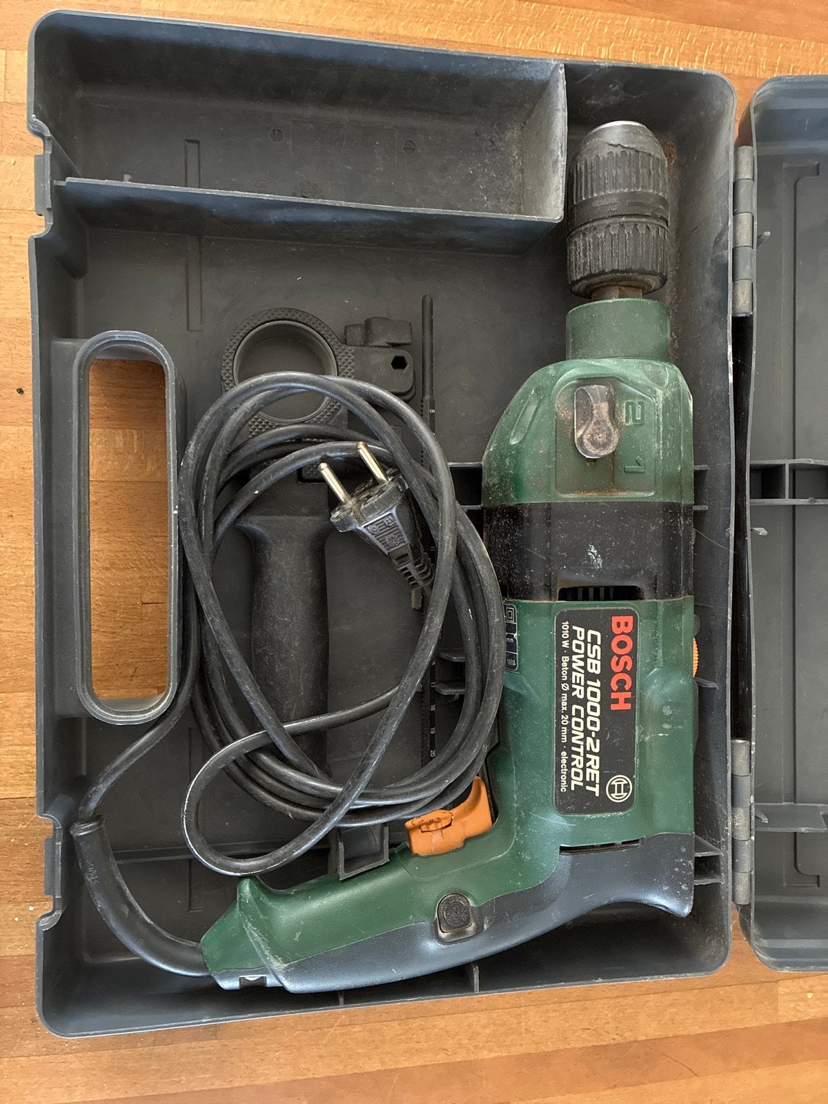 Bosch Boorhamer CSB 1000-2 RET POWER CONTROL, Boor- en/of Breekhamer, Ophalen of Verzenden, Klopboormechanisme, Gebruikt