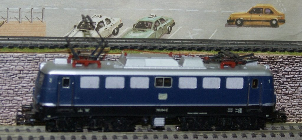 Marklin  E locomotief  Br.110, Wisselstroom, Locomotief, Ophalen of Verzenden, Zo goed als nieuw