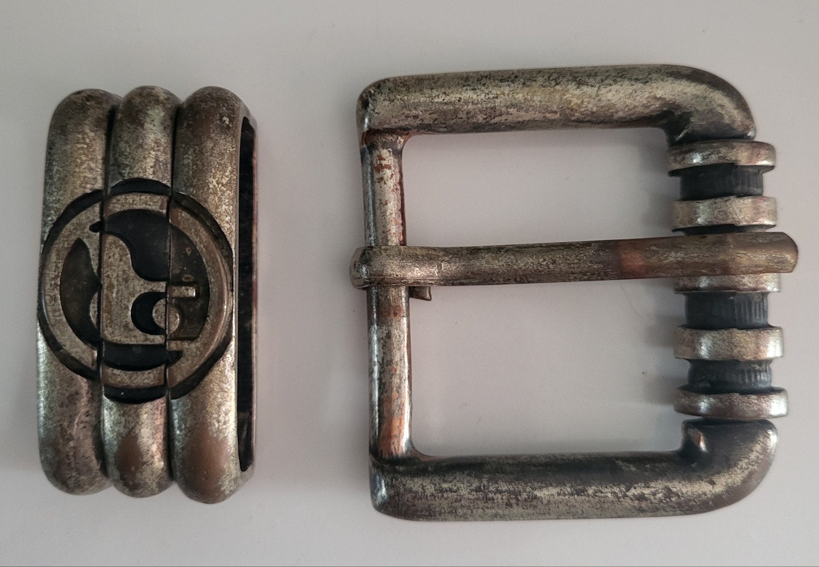 Te koop vintage riem gesp, Antiek en Kunst, Ophalen of Verzenden