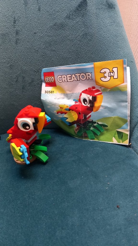 Lego papagaai/panda, Ophalen of Verzenden, Gebruikt, Lego