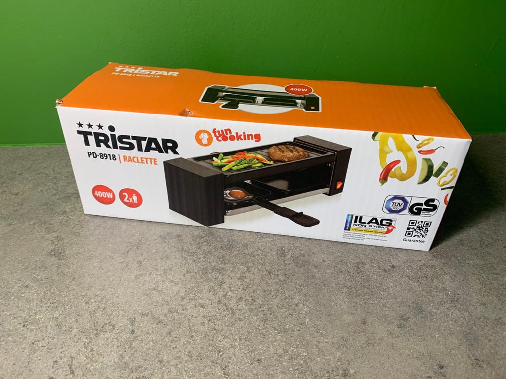Nieuw  2 persoons gourmetstel Tristar PD-8918, Ophalen of Verzenden, Nieuw, Tafelgrill