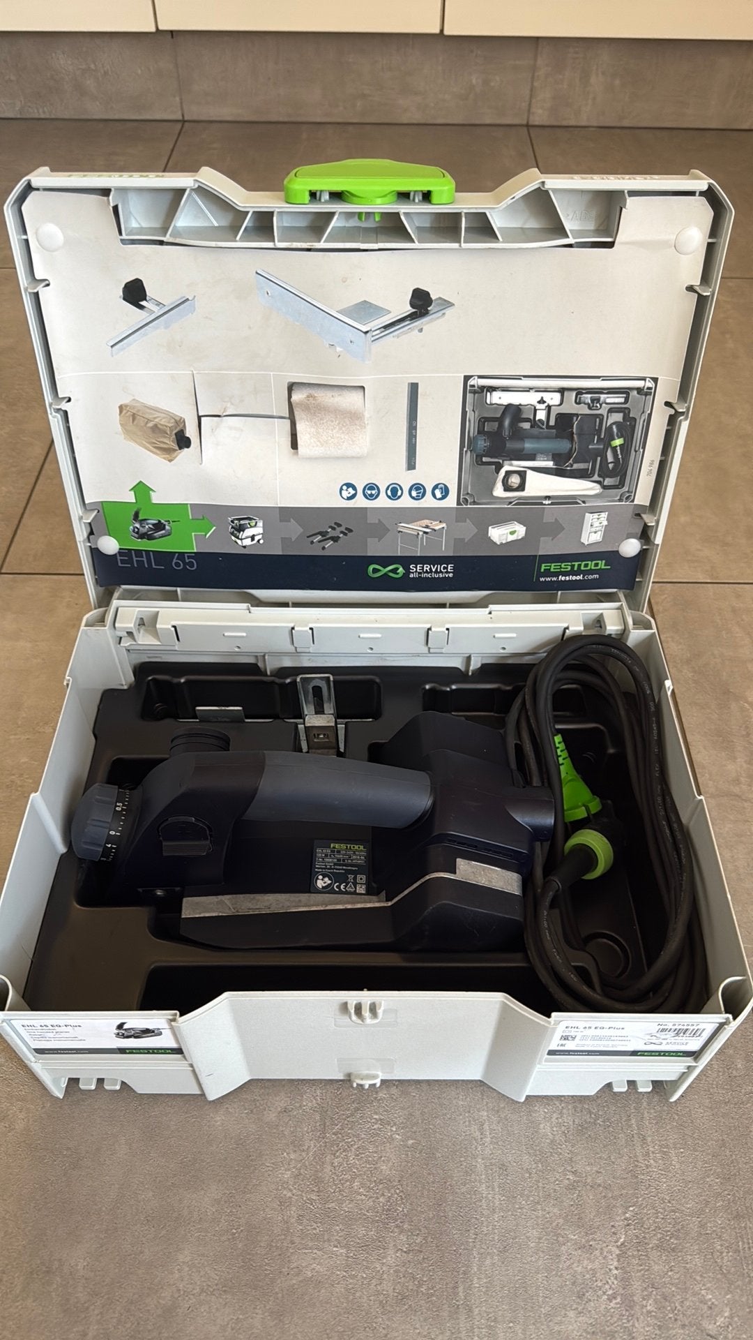 FESTOOL EHL 65 EQ PLUS, Ophalen of Verzenden, Zo goed als nieuw, Elektrisch