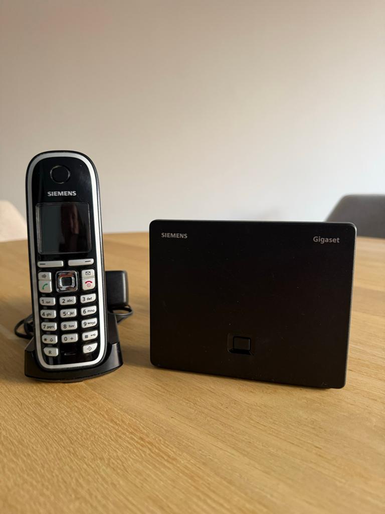 Siemens Gigaset draadloze telefoon met basisstation, Ophalen of Verzenden, Gebruikt, 1 handset