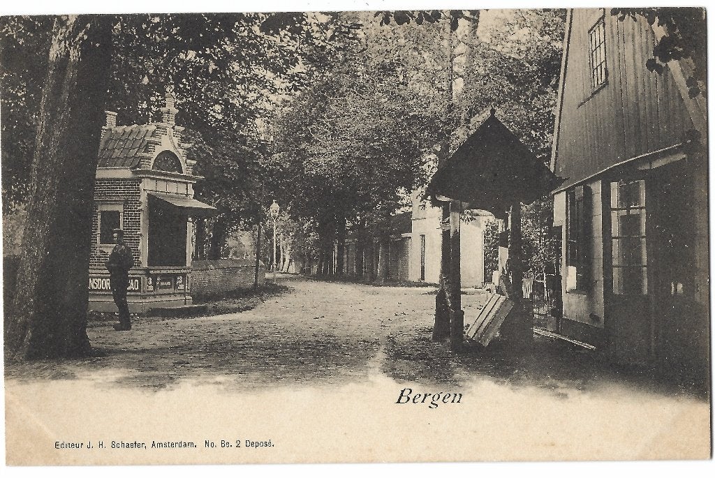 Bergen, Verzenden, Voor 1920, Ongelopen, Noord-Holland