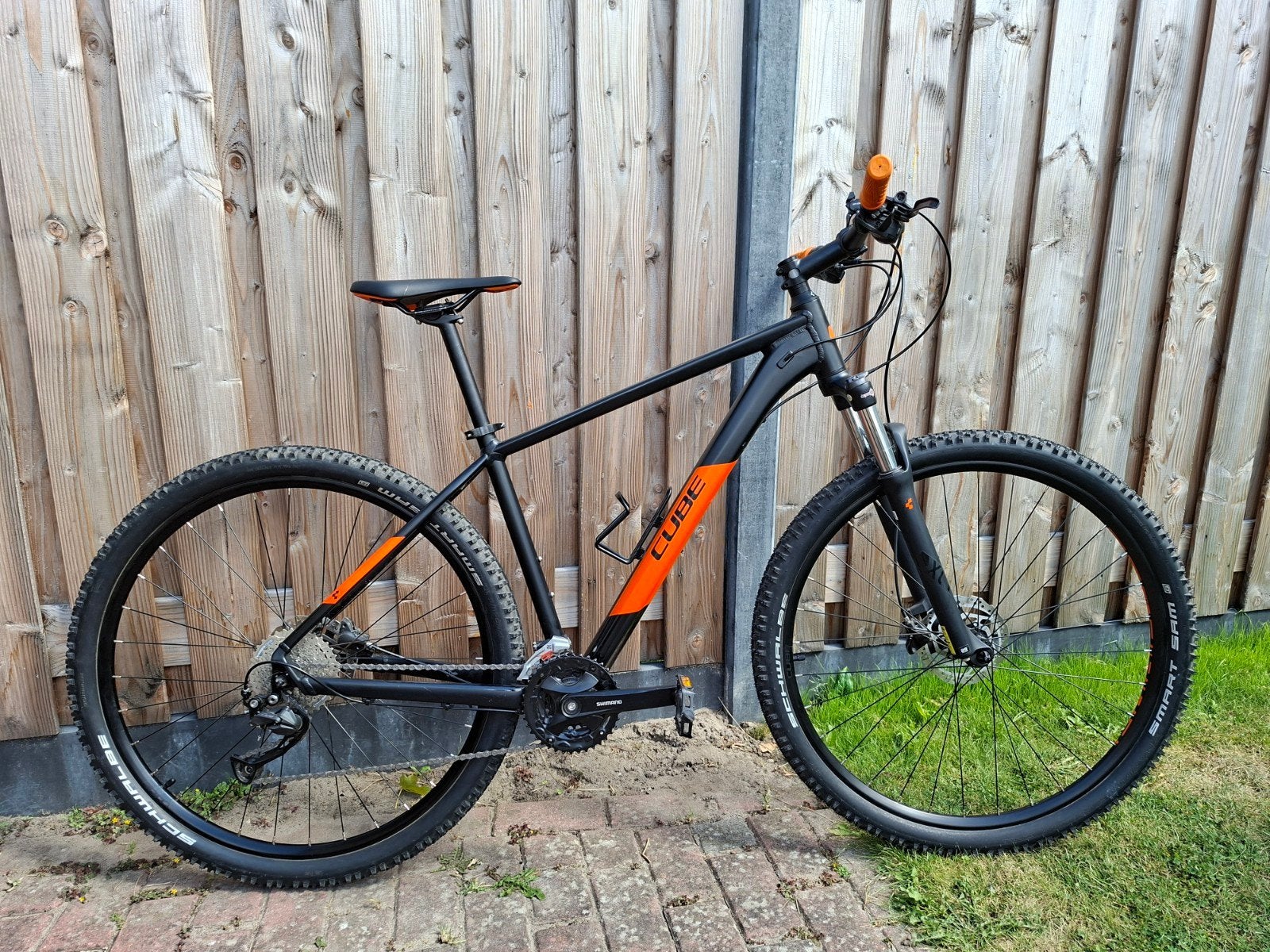 Cube Aim SL 19 inch - Zo goed als nieuw!, Fietsen en Brommers, Fietsen | Mountainbikes en ATB, Hardtail, Zo goed als nieuw, Schijfrem