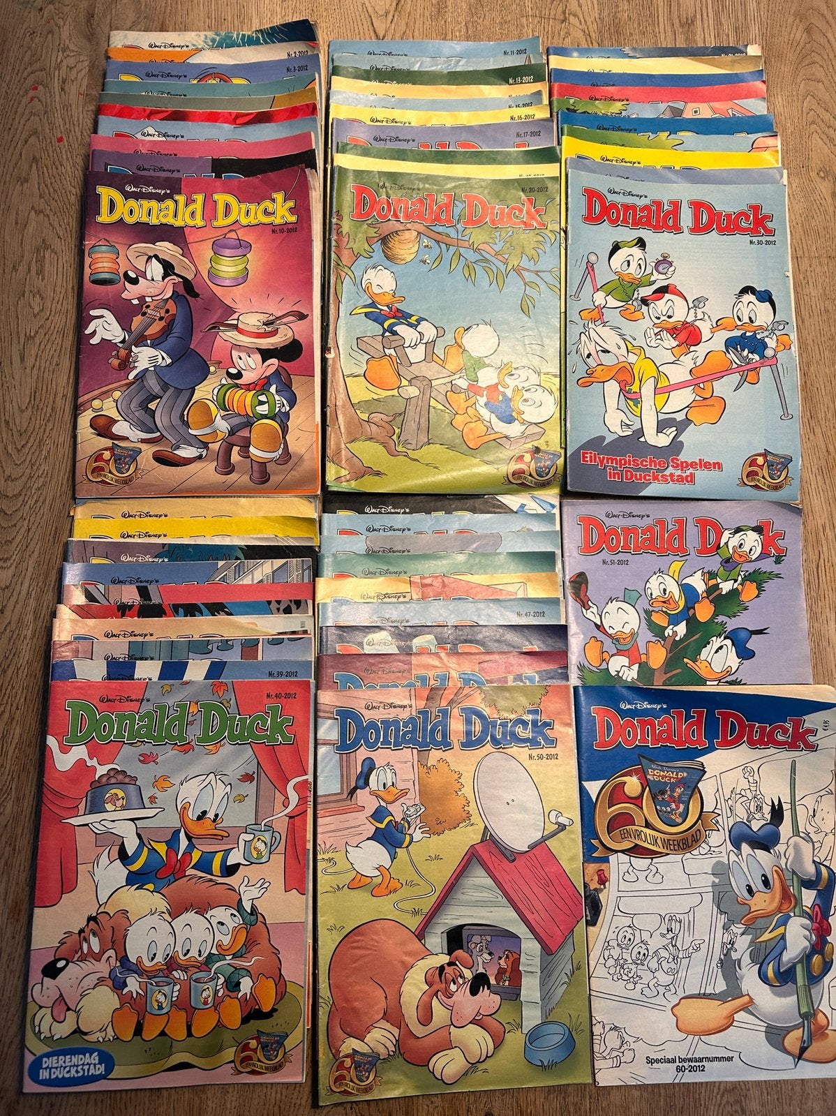 Donald Duck - jaargang 2012 - 50 stuks, Gelezen, Europa, Ophalen of Verzenden, Meerdere comics