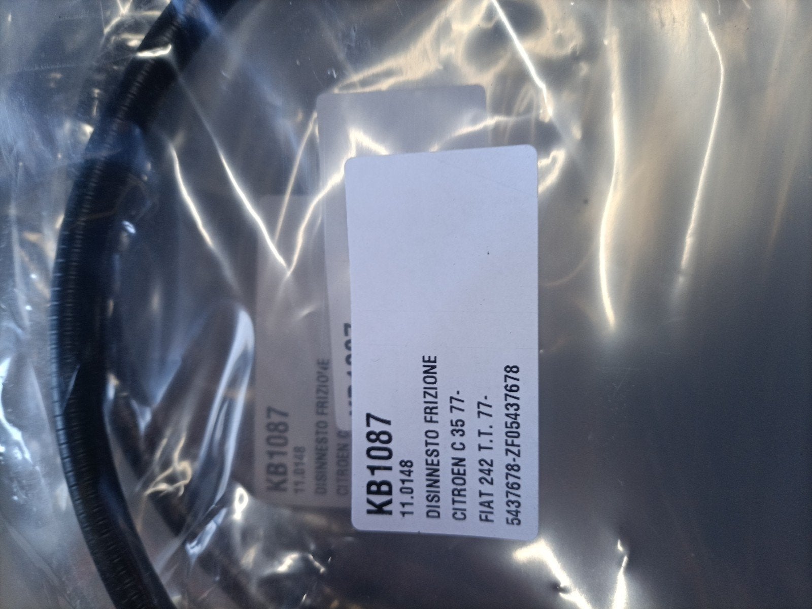 Fiat oldtimer bougiekabel set nieuw, Ophalen