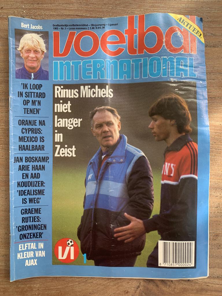 Voetbal International VI Div. tijdschriften uit 1985 / €1,50, Ophalen of Verzenden, Zo goed als nieuw, Roda JC, Boek of Tijdschrift