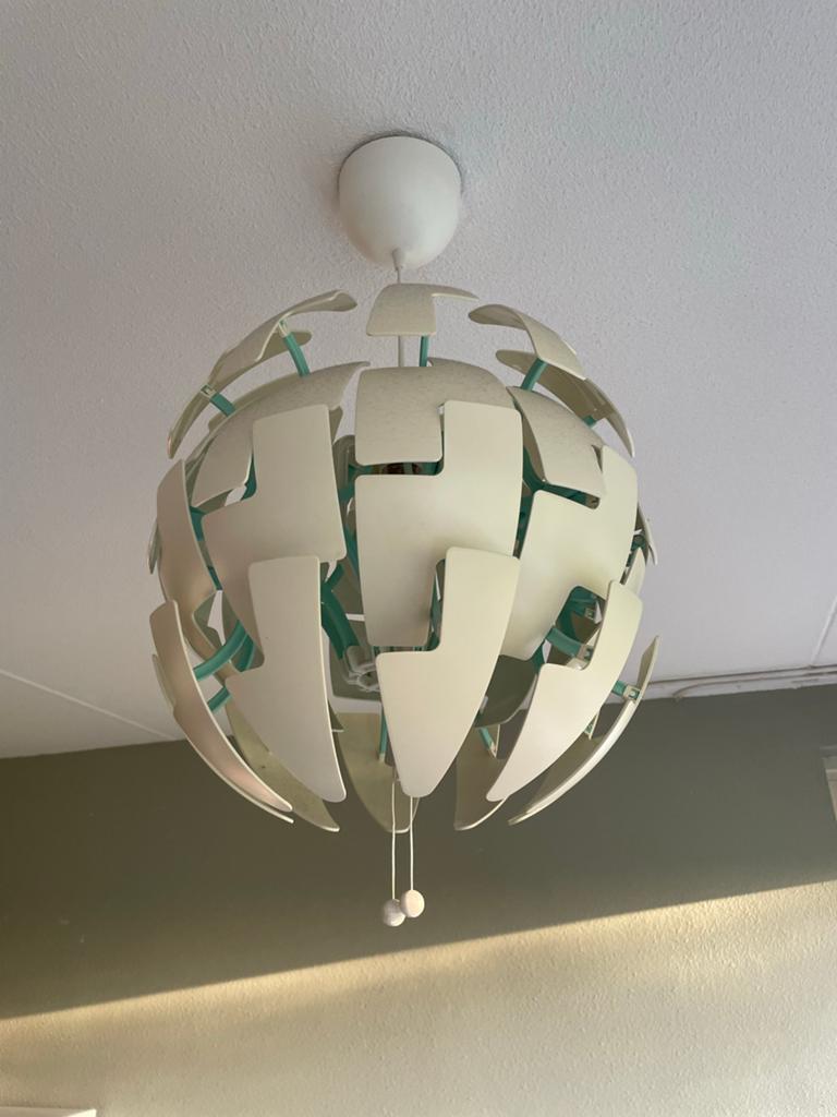 IKEA PS2014 hanglamp - ca. 35cm, Huis en Inrichting, Lampen | Hanglampen, Ophalen, Zo goed als nieuw, Kunststof, Minder dan 50 cm