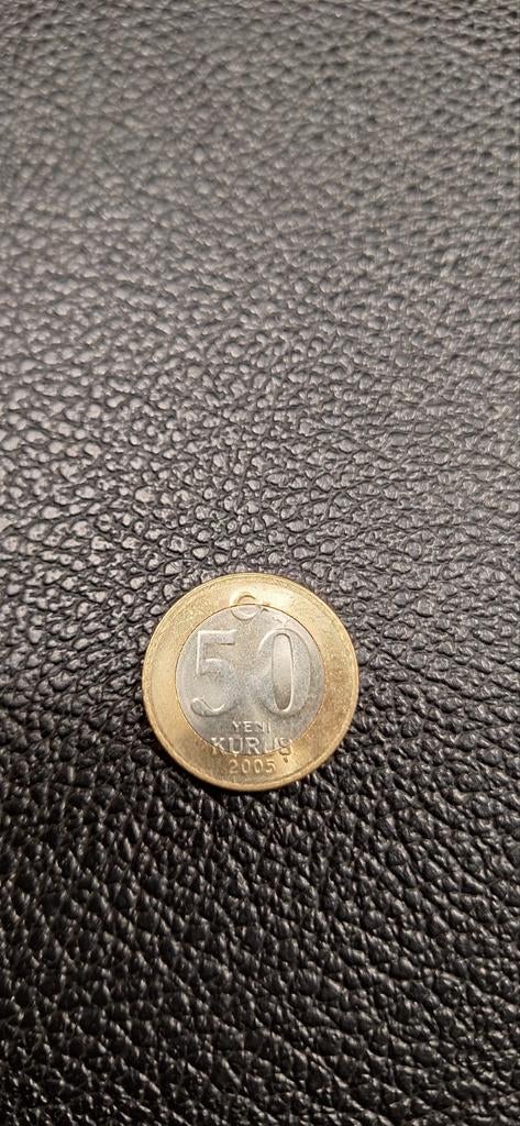 3#    Turkije 50 kurus 2005, Ophalen of Verzenden, Midden-Oosten
