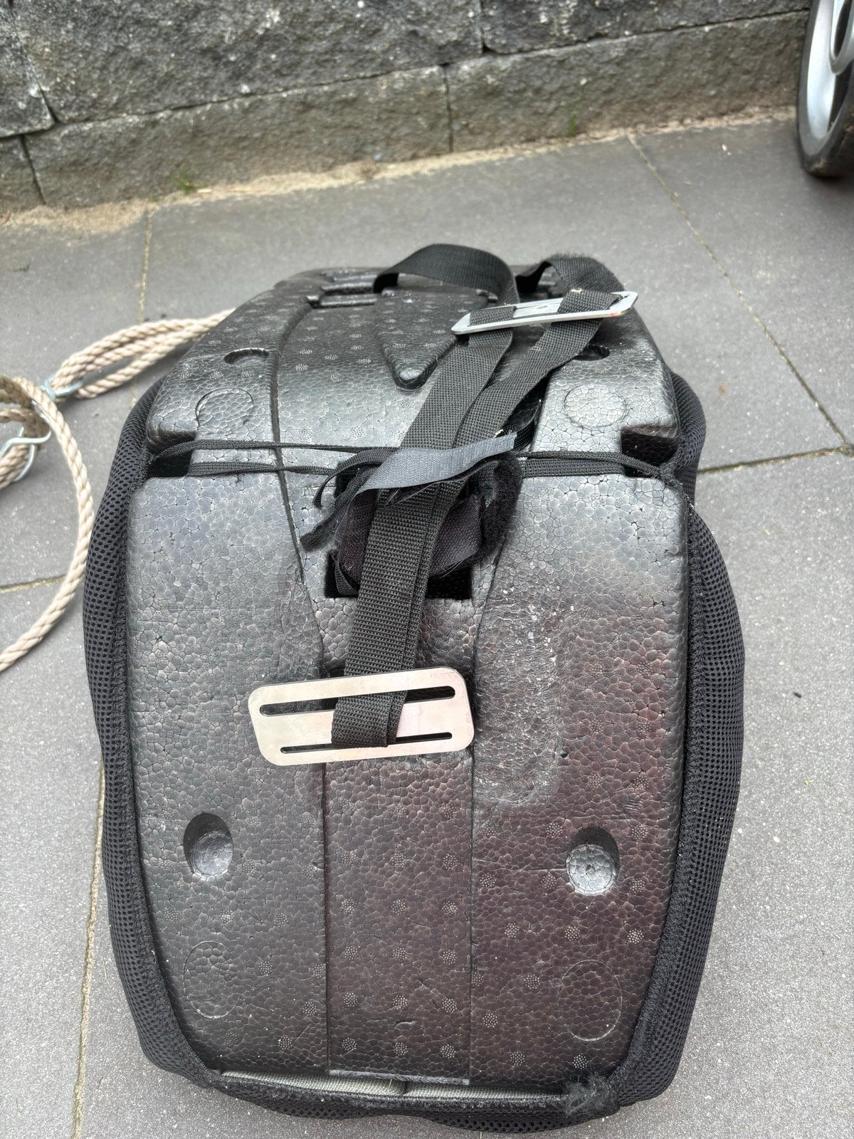 Peuterschaal bakfiets, Ophalen, Gebruikt, 9 t/m 18 kg