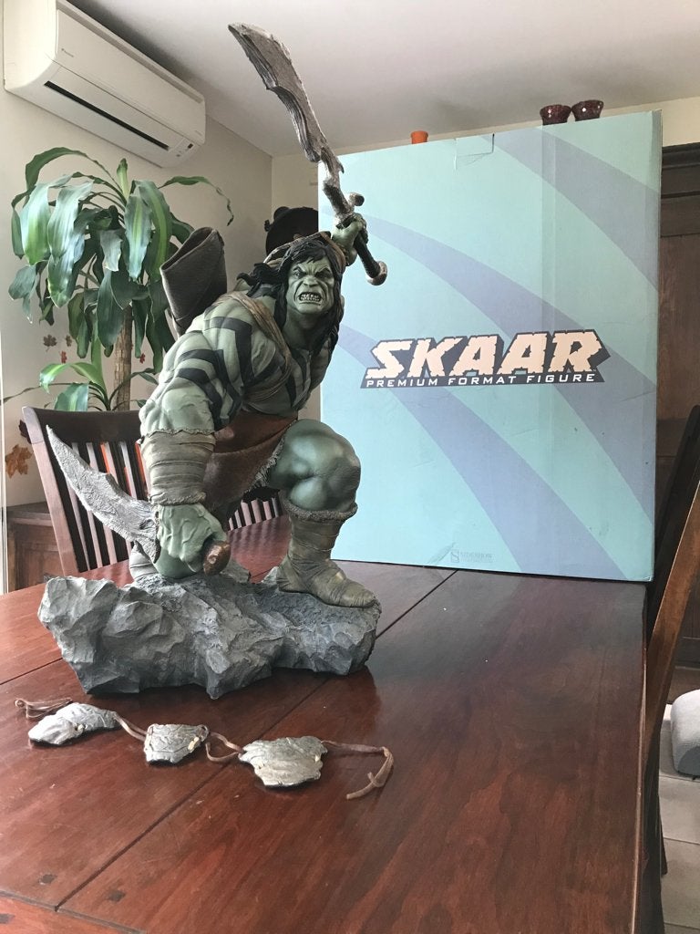 Sideshow Skaar Premium Format, Verzamelen, Beelden en Beeldjes, Ophalen, Zo goed als nieuw, Overige typen