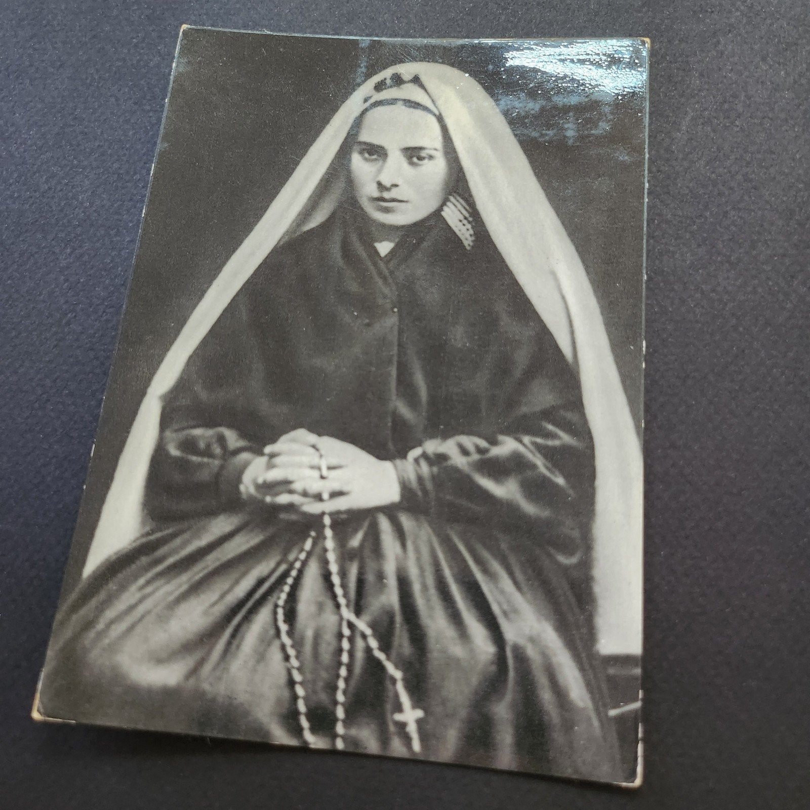 Oude Ansichtkaart Sainte Bernadette Lourdes, Verzenden