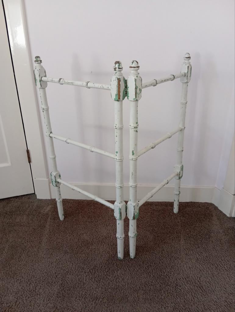 Antiek wasrek brocante look, Ophalen of Verzenden