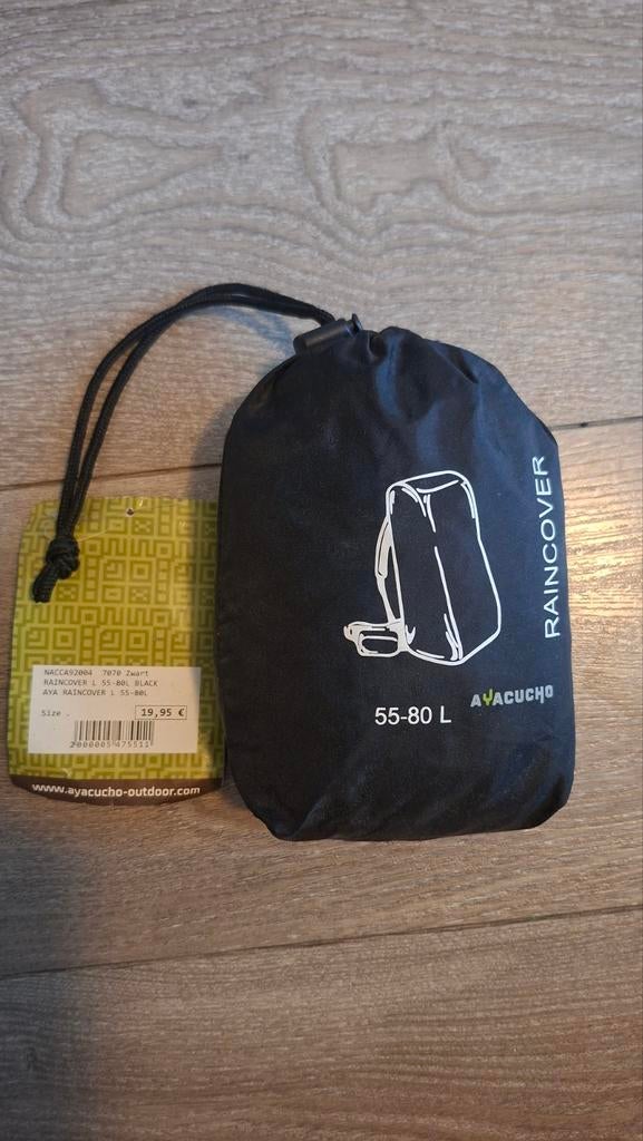 Raincover backpack ayacucho 55-80 liter nieuw, Ophalen of Verzenden, Nieuw, Rugzak