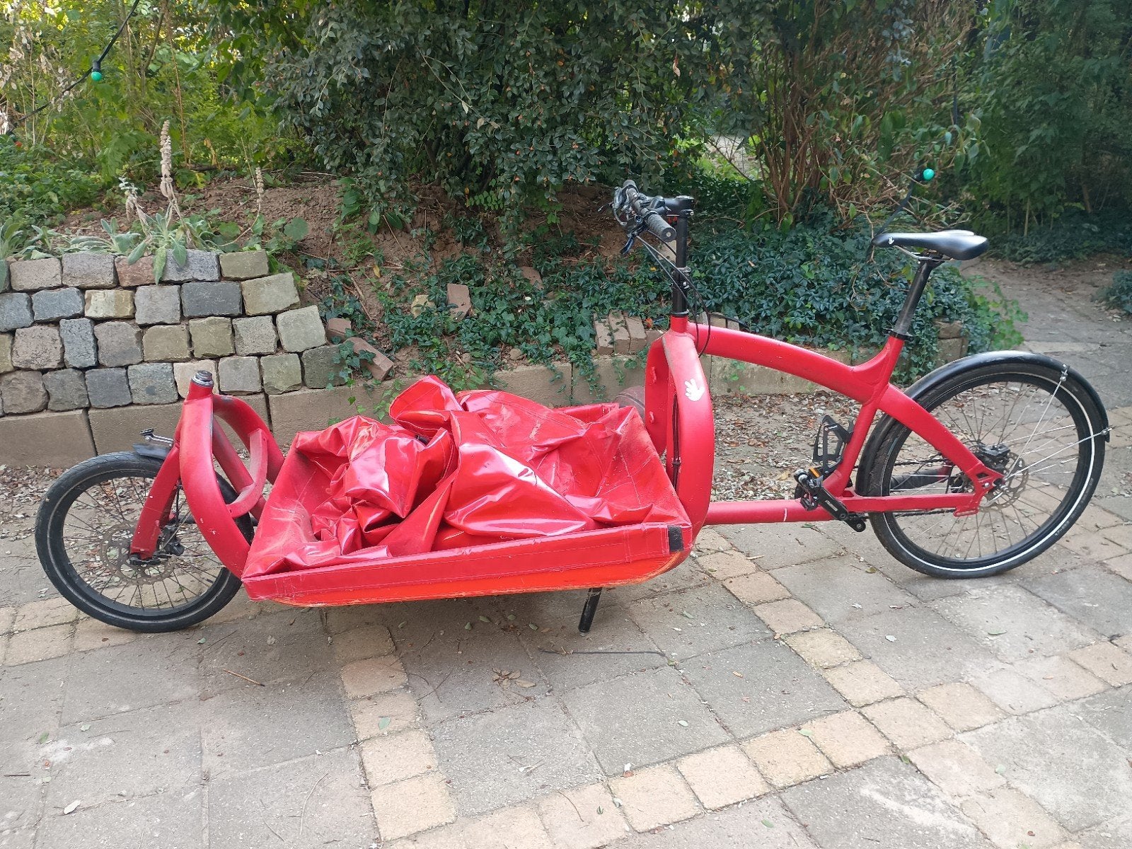 bakfiets trio bike cargo bike, Overige merken, Gebruikt, Ophalen of Verzenden, 2 kinderen