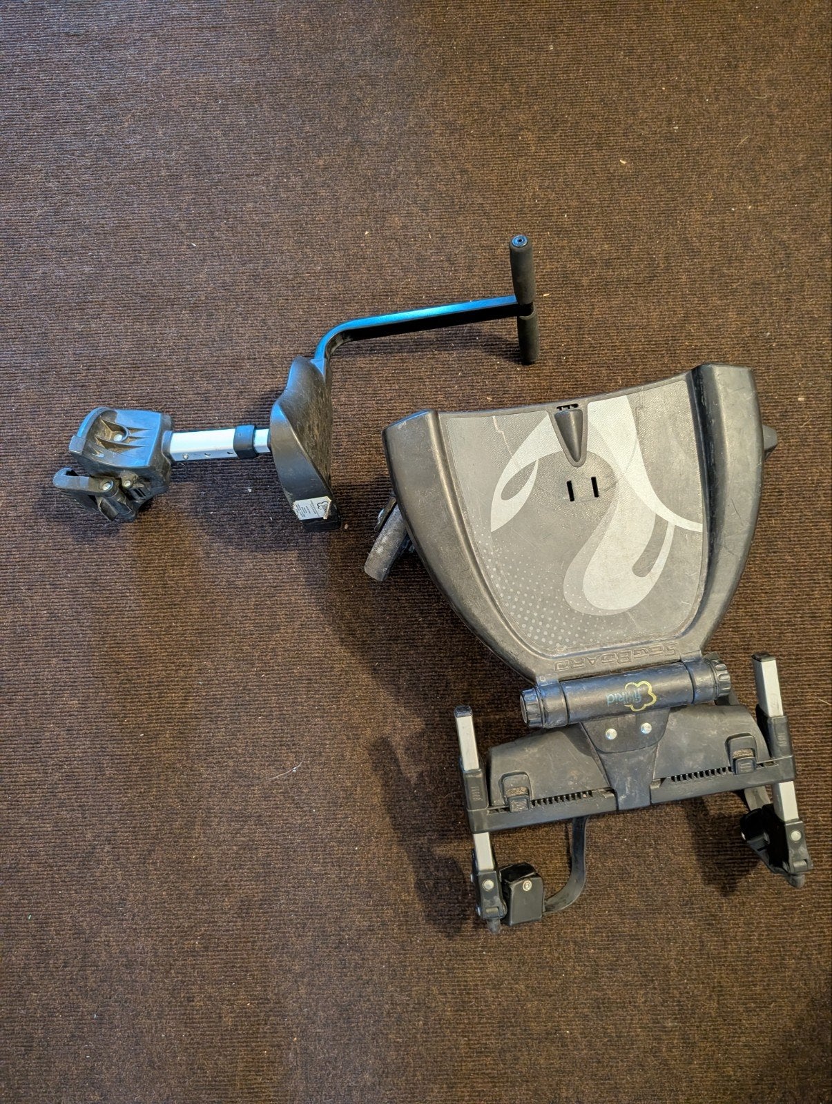 Buggy board / meerijplank, Ophalen