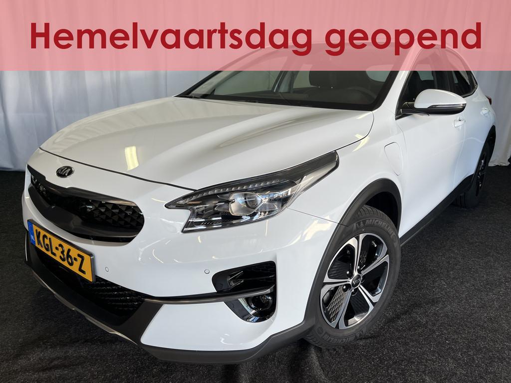Kia Xceed 1.6 GDi PHEV DynamicPlusLine ECC/CAMERA/APPLE/STOE, XCeed, Gebruikt, Met garantie (alle), Leder en Stof