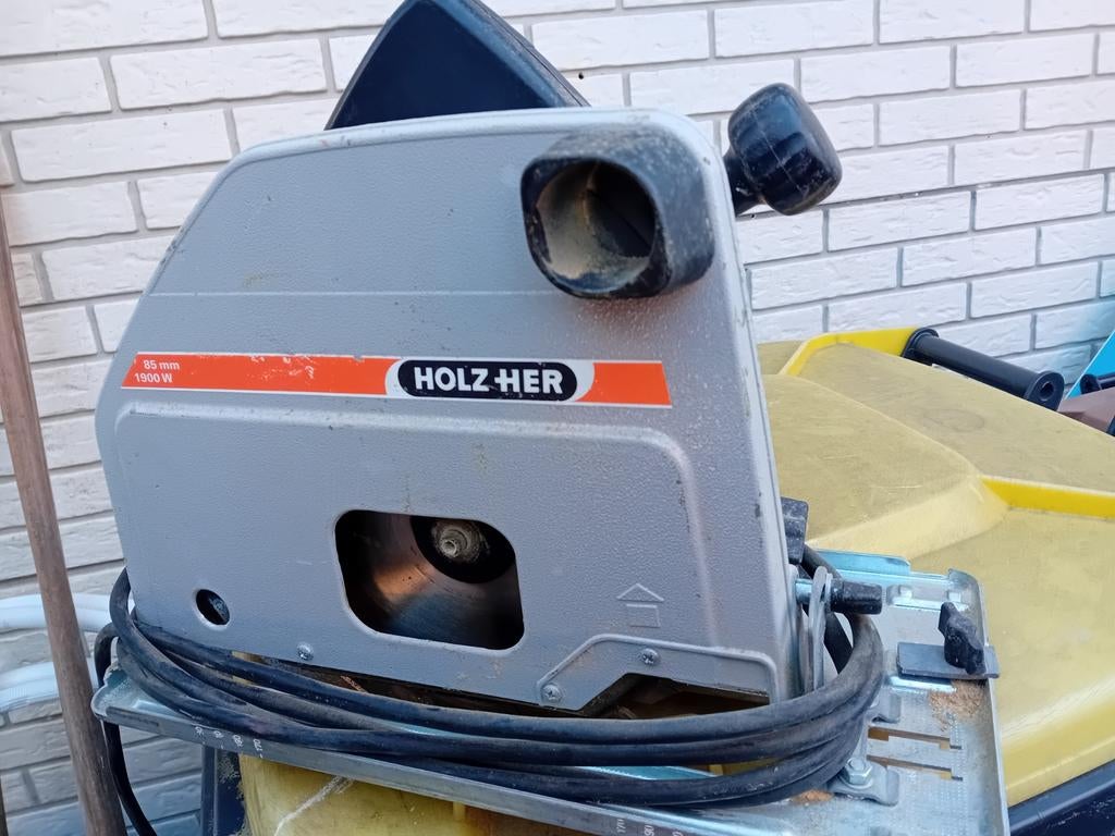 Holz-Her Cirkelzaag 1900W - Krachtig en Betrouwbaar, Ophalen