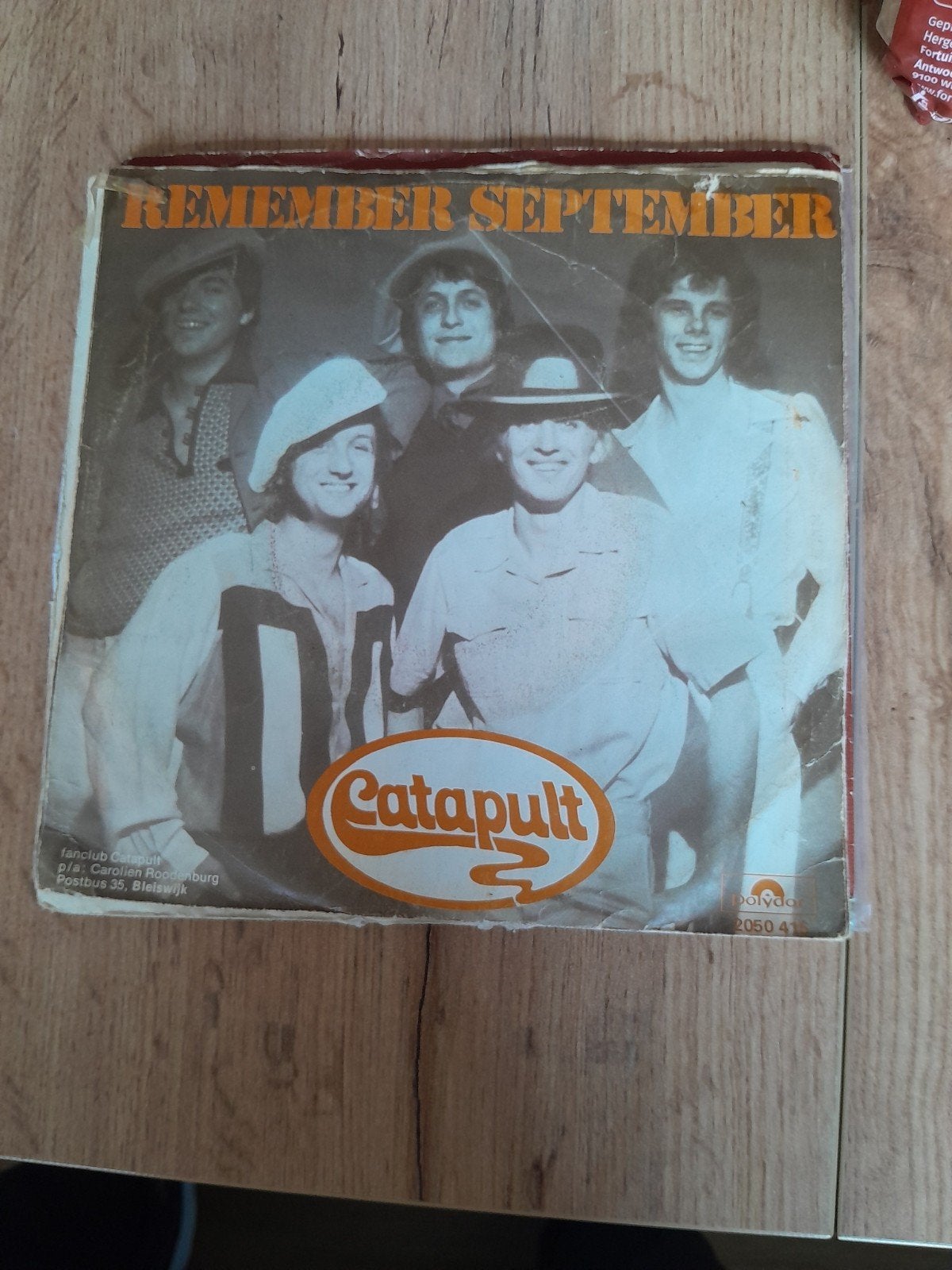 catapult 7inch remember september, Ophalen of Verzenden, Zo goed als nieuw, Pop