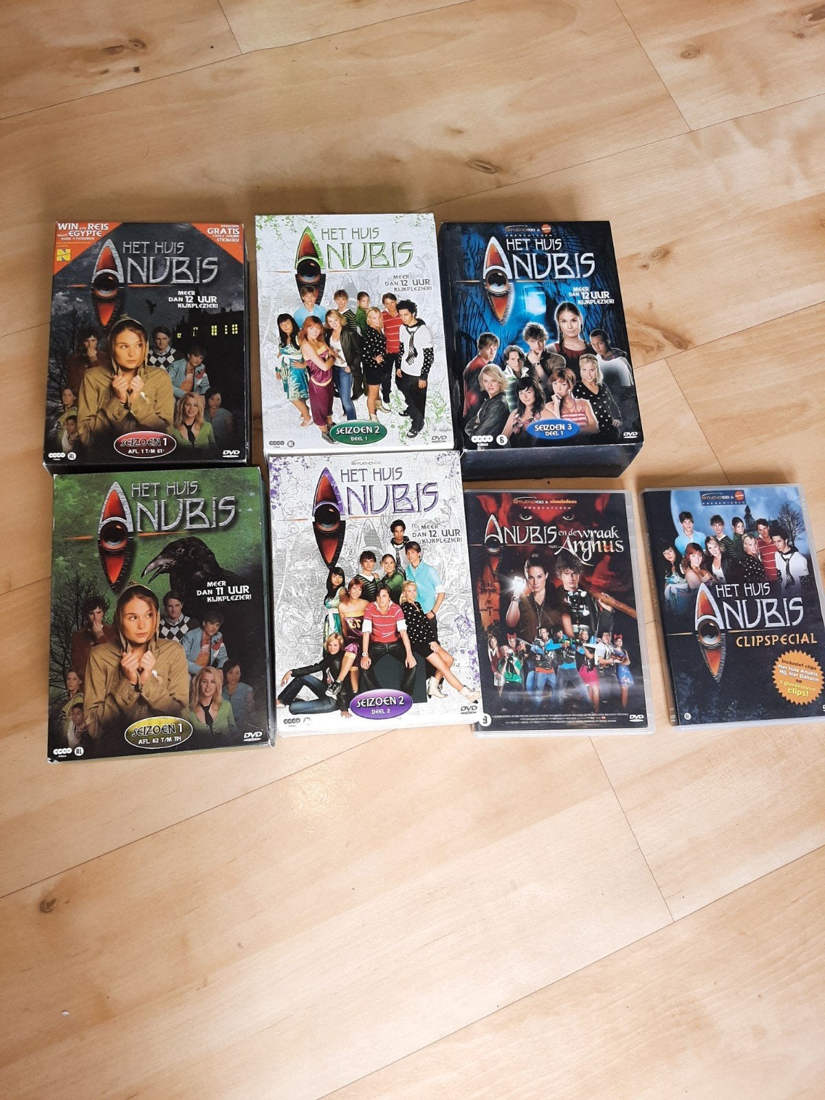 Het Huis Anubis DVD Boxen, Gebruikt, Alle leeftijden, Complete serie, Actie en Avontuur