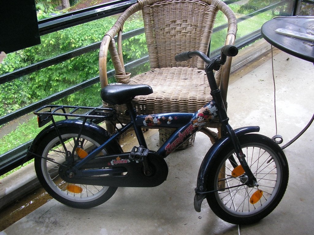 Kinderfiets, Ophalen, Gebruikt, Minder dan 16 inch