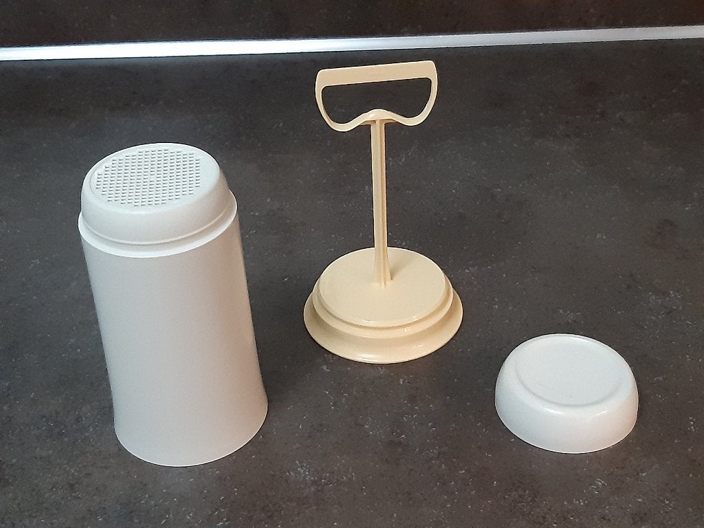 Tupperware poedersuiker strooier uitmuntend vintage, Ophalen of Verzenden, Overige typen