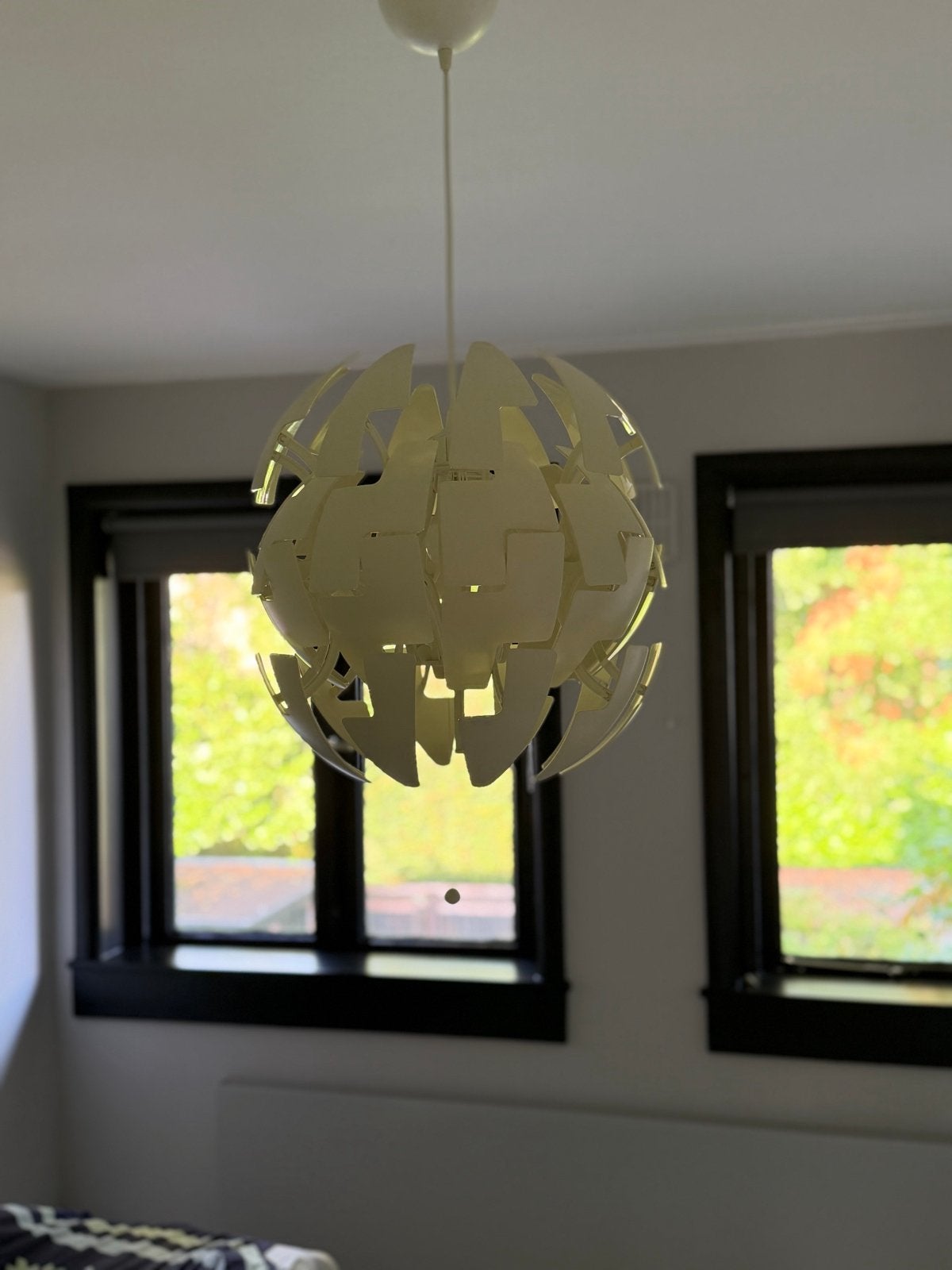 IKEA PS 2014 Hanglamp Wit - Modern Design, Ophalen, Gebruikt, Kunststof