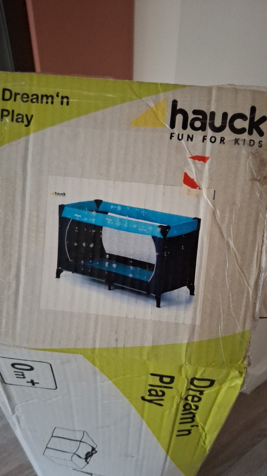Hauck Dream'n Play Reisbedje - Ideaal voor onderweg, Kinderen en Baby's, Ophalen, Zo goed als nieuw, Reisbedje