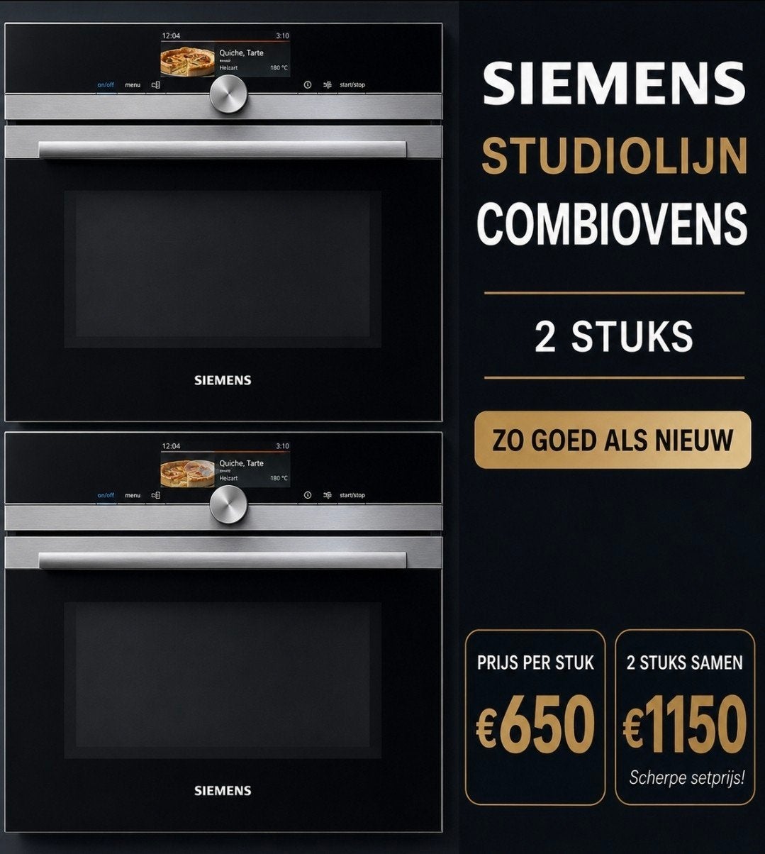 Siemens StudioLine combi-oven, Witgoed en Apparatuur, 45 tot 50 cm, Siemens, Ophalen of Verzenden, Inbouw