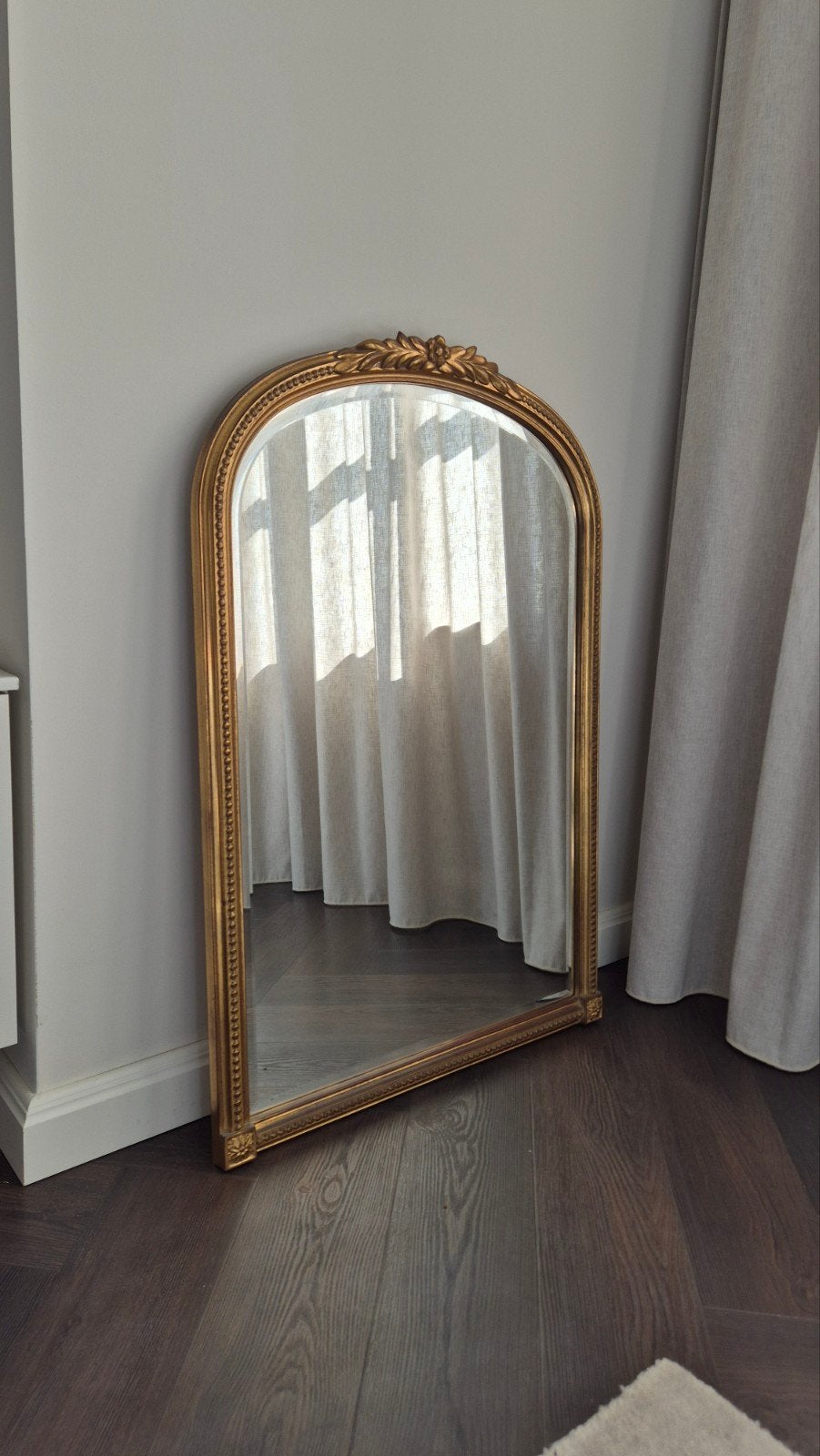 Gouden Vintage Spiegels | Jaren 70 - 90 Goud vanaf €100,-, 100 tot 150 cm, Ophalen of Verzenden, Zo goed als nieuw, 75 tot 100 cm