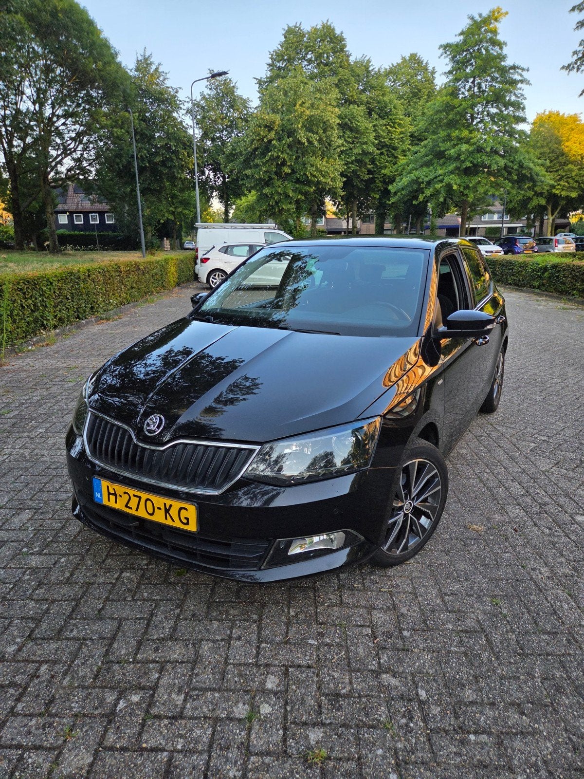 Škoda Fabia 1.2 TSI 90PK 2017 | Grote beurt |Stoelverwarming, Auto's, Stof, 40 €/maand, Zwart, 4 cilinders