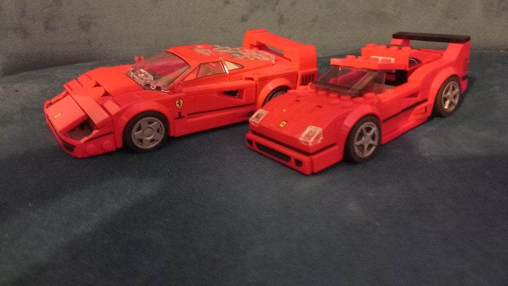 Lego ferrari, Kinderen en Baby's, Speelgoed | Duplo en Lego, Verzenden, Gebruikt, Overige typen, Lego